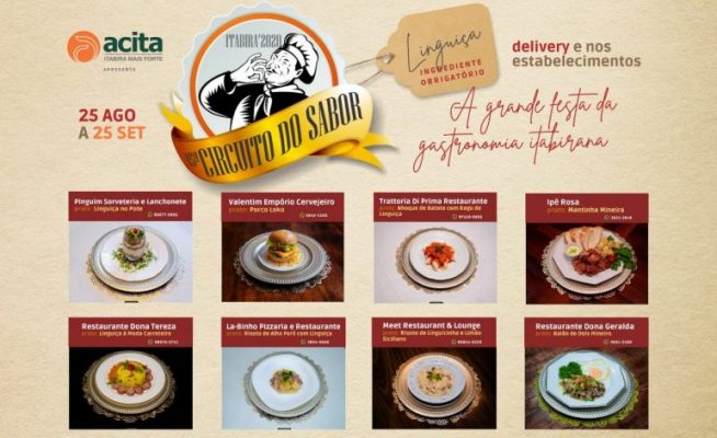 Festival gastronômico Circuito do Sabor esta na reta final