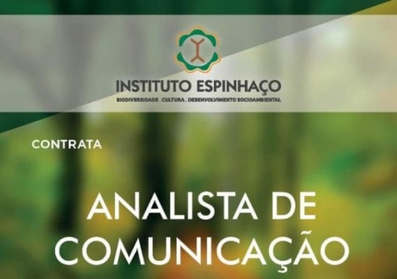 Instituto contrata analista de comunicação em Conceição do Mato Dentro