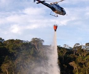 Minas Gerais envia ajuda militar para o Pantanal