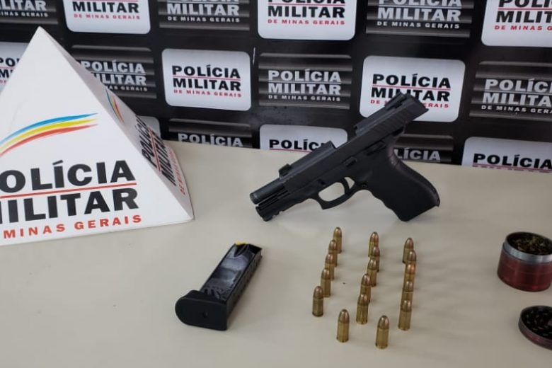 PM apreende arma de fogo e “dichavador” em Monlevade