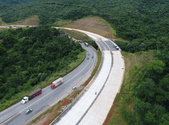 Concessão da BR-381 e da BR-262 prevê 11 pedágios; veja os locais