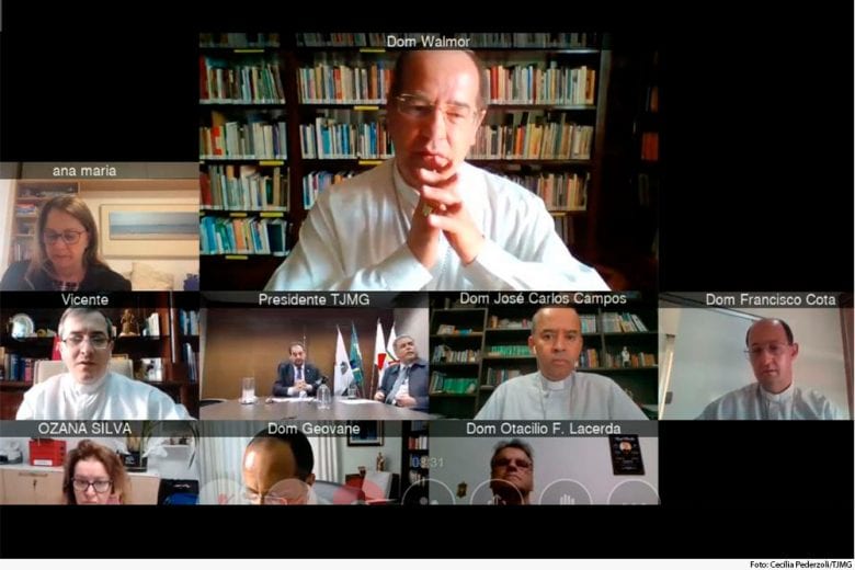 Bispo de Guanhães discute demanda agrária com presidente do TJMG