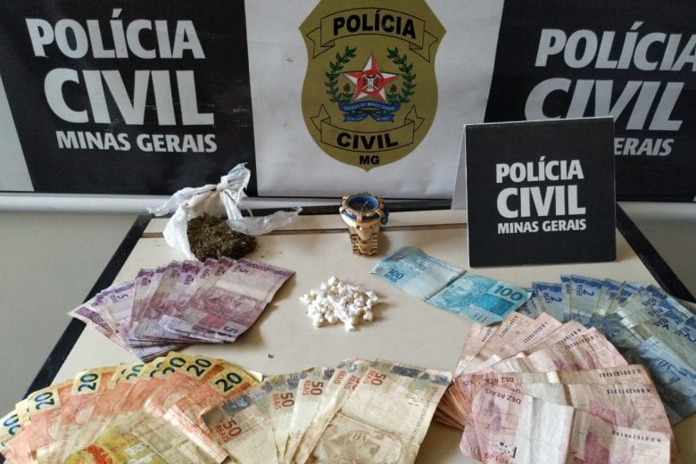 Polícia Civil prende em flagrante jovem de 22 anos com pedras de crack