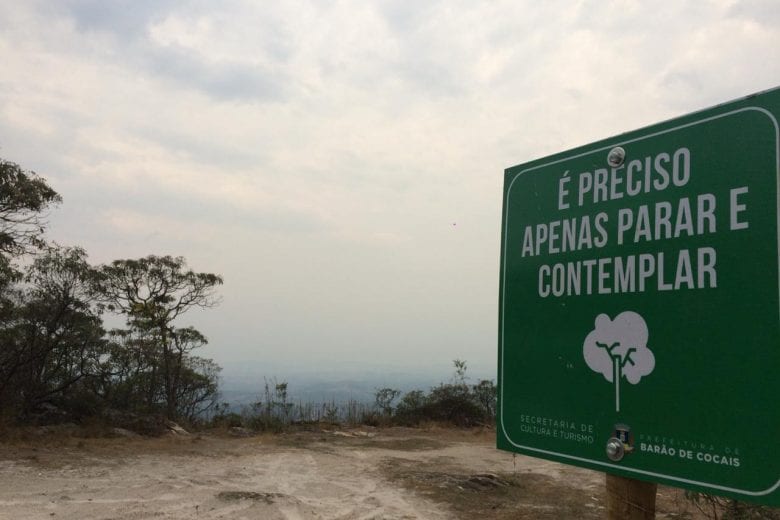 Pontos turísticos de Barão de Cocais recebem sinalização turística e ambiental