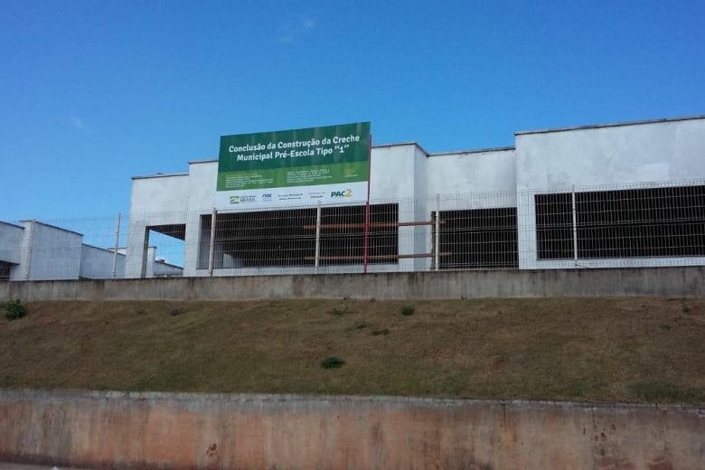 Creche Municipal em Barão de Cocais têm obras em andamento