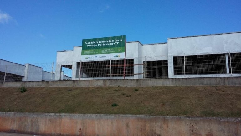 Creche Municipal em Barão de Cocais têm obras em andamento