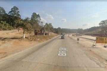 Dnit libera tráfego em pista na BR-381, na altura de Bom Jesus do Amparo