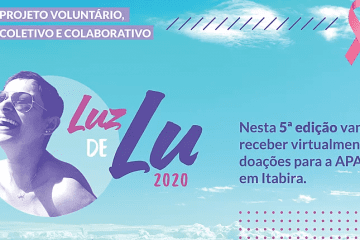 Projeto Luz de Lu 2020 arrecada doações por meio de Vakinha Online