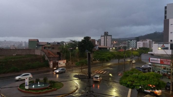 Há possibilidade de chuva para esta quarta-feira; confira a previsão do tempo para o aniversário de Itabira