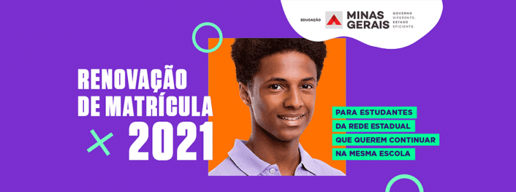 Renovação de matrícula rede estadual