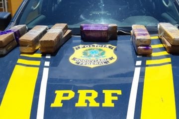 PRF apreende 13kg de maconha na BR-381 em Monlevade