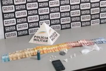 Polícia Militar prende homem dentro de casa com diversas drogas