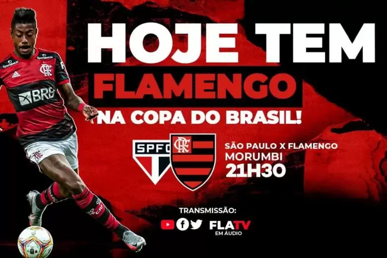 FLAMENGO X SÃO PAULO AO VIVO, FINAL DA COPA DO BRASIL AO VIVO