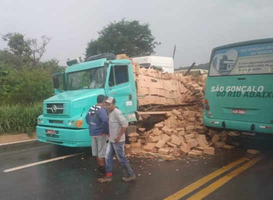 acidente-entre-onibus-caminhao-e-carreta-interdita-a-br-381-em-sao-goncalo