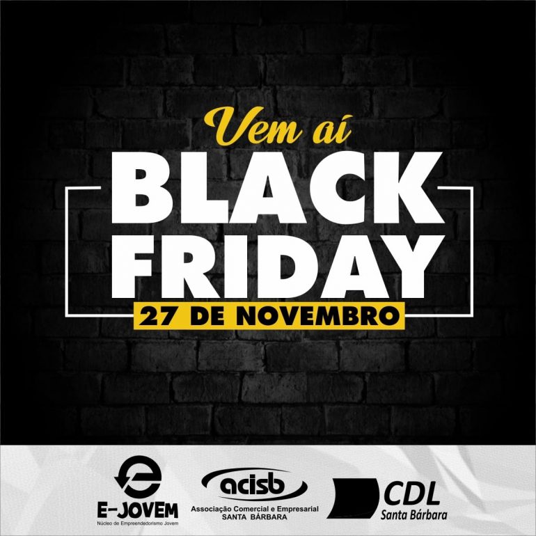 Associação Comercial de Santa Bárbara promove Black Friday