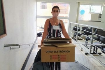Mídias com os dados das urnas começam a chegar no Cartório Eleitoral de Barão