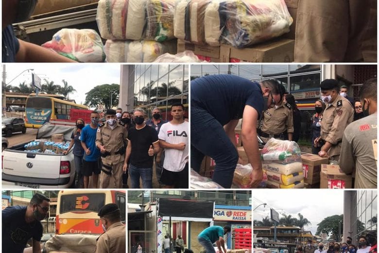 PM distribui cestas básicas e leite a entidades filantrópicas em Barão de Cocais