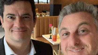 Sergio Moro e Luciano Huck negociam aliança para eleição em 2022