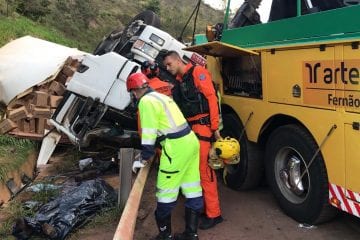 Socorrista morre tentando resgatar vítimas de acidente na BR-381