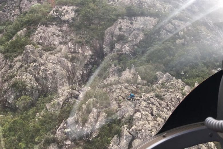 Após três dias perdido, homem é resgatado na Serra do Caraça