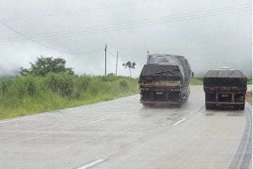 Com tempo instável, motoristas devem redobrar a atenção na BR-381