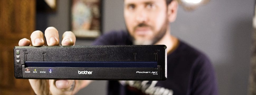 Brother apresenta PocketJet 7, impressora térmica e compacta, ideal para tatuadores