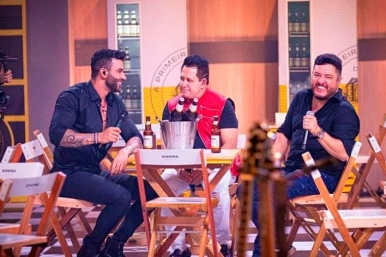 Bruno bate-boca com Marrone em Live de Gusttavo Lima e detona o cantor após separação