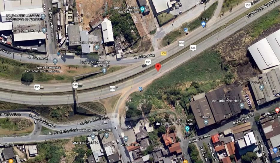 BR-040 será interditada para obras em Contagem, no sentido BH