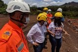 Governo de Minas visita local do rompimento de barragem em Brumadinho