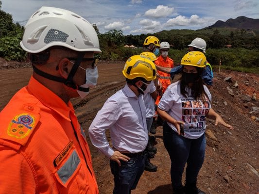barragem em Brumadinho