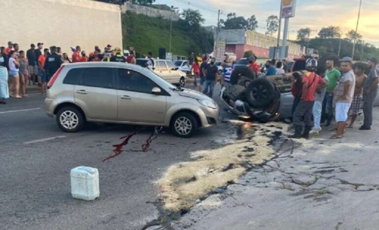Homem de 46 anos morre em acidente de carro na Via Expressa
