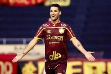 Thiago Neves tenta evitar volta do Sport à Série B: ‘É para time pequeno’
