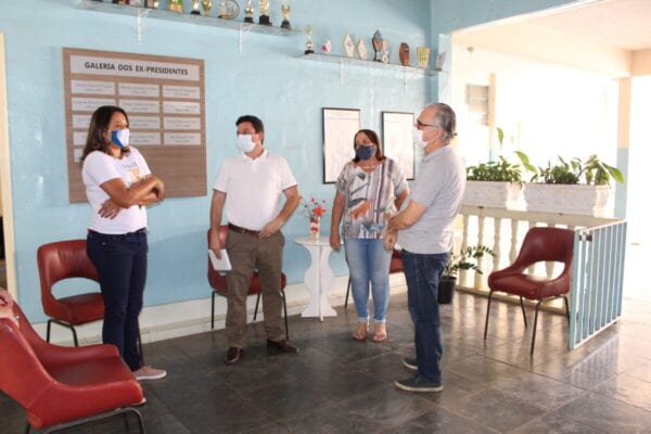 Dr. Laércio e Fabrício visitam Fundação Crê-Ser e Apae de Monlevade