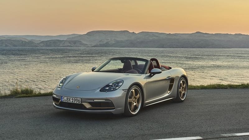 Porsche lança série especial para celebrar os 25 anos do Boxster