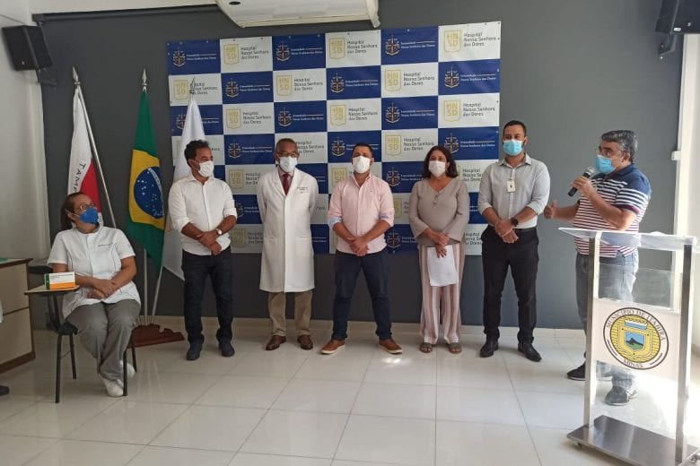 Covid-19: Enfermeira do HNSD é a segunda vacinada em Itabira