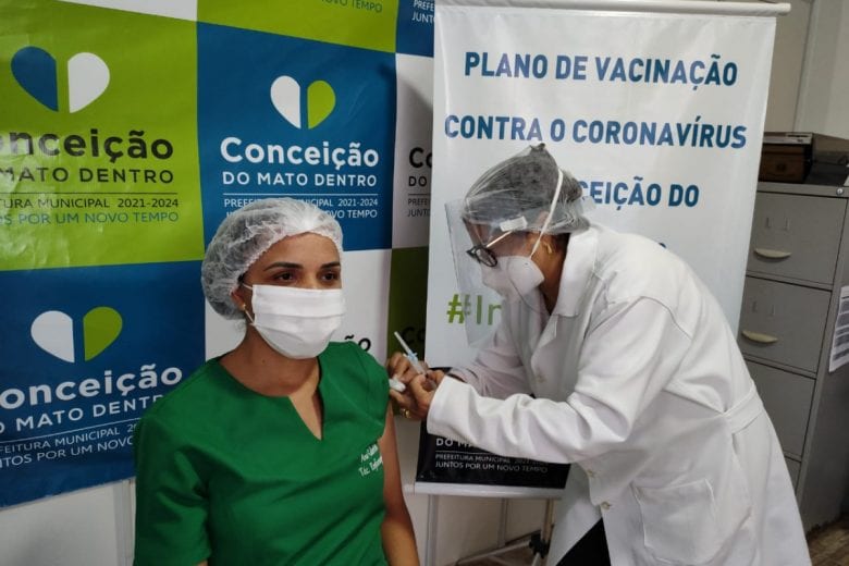 Conceição já tem os seis primeiros vacinados contra a Covid-19