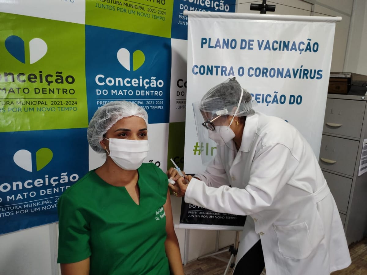 Conceição já tem os seis primeiros vacinados contra a Covid-19