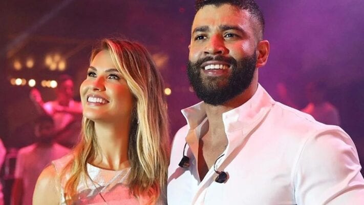 Andressa Suíta é flagrada em viagem com Gusttavo Lima mais uma vez