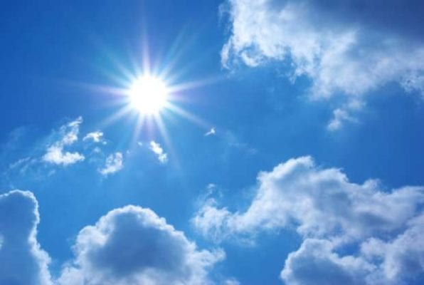 Temperaturas podem chegar aos 30º neste início de semana; confira a previsão do tempo