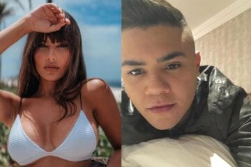 Thaís Braz, participante do BBB 21, já estrelou vídeo sensual ao lado de Felipe Araújo