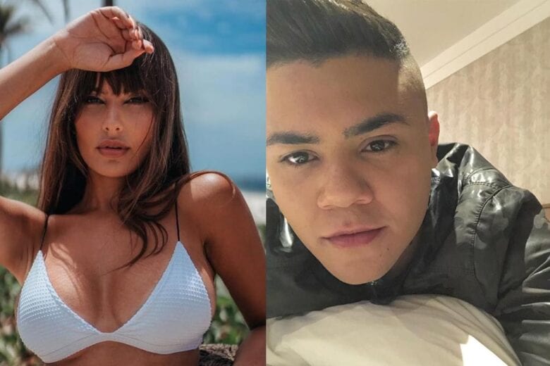 Thaís Braz, participante do BBB 21, já estrelou vídeo sensual ao lado de Felipe Araújo