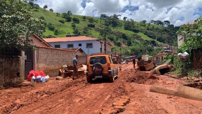 Em Santa Maria de Itabira, 129 famílias estão desalojadas