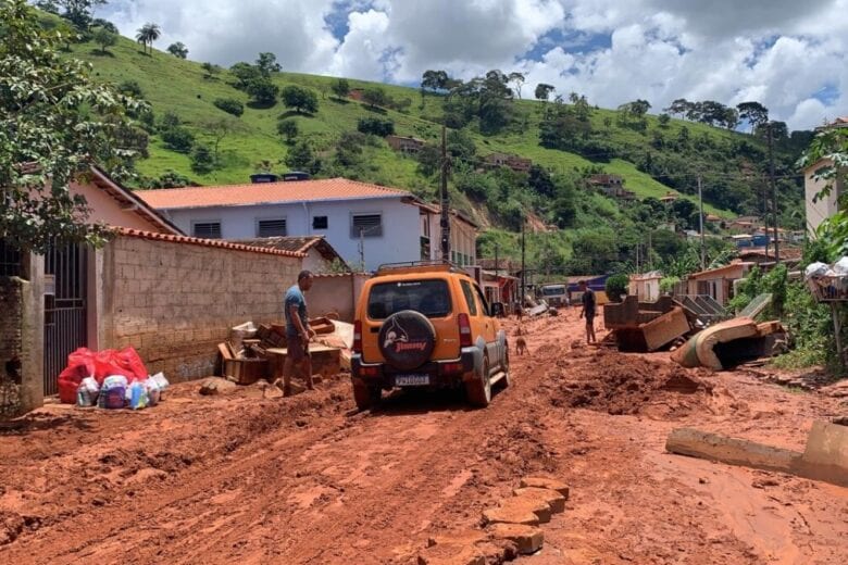 Em Santa Maria de Itabira, 129 famílias estão desalojadas