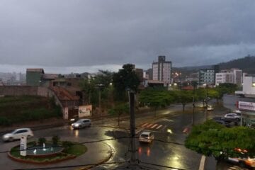 Chuva à vista: frente fria chega a Itabira no fim de semana