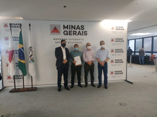 Cobrando recursos para Monlevade, prefeito e vice participam de reunião com governador