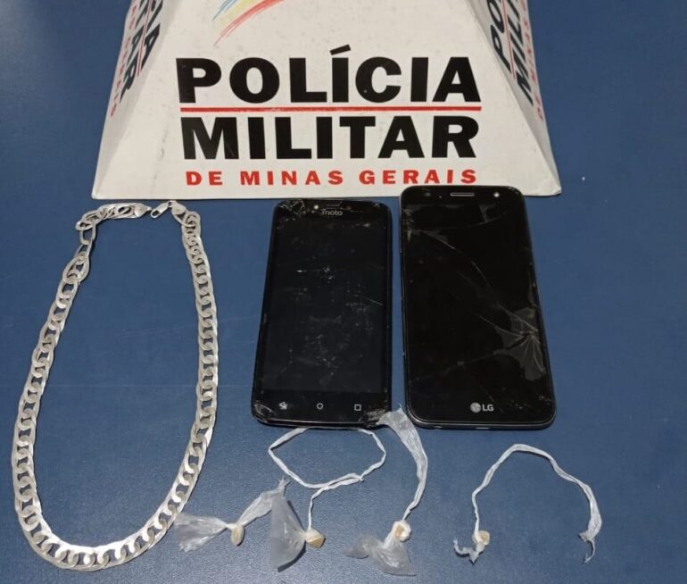 Trio é preso por tráfico de drogas em Bela Vista de Minas
