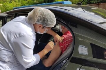 Monlevade aplica as três doses da vacina contra a Covid nesta sexta-feira