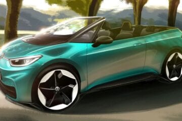 Volkswagen revela desenho do elétrico ID.3 conversível