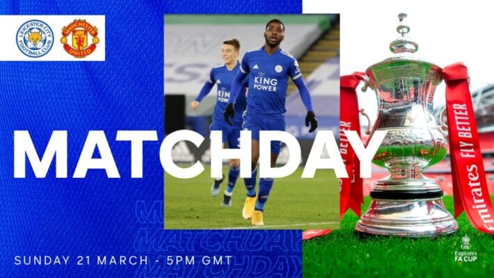 Leicester x Manchester United pela Copa da Inglaterra! Saiba onde assistir ao vivo