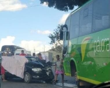 BR-381: acidente interdita o trânsito na região de Sabará